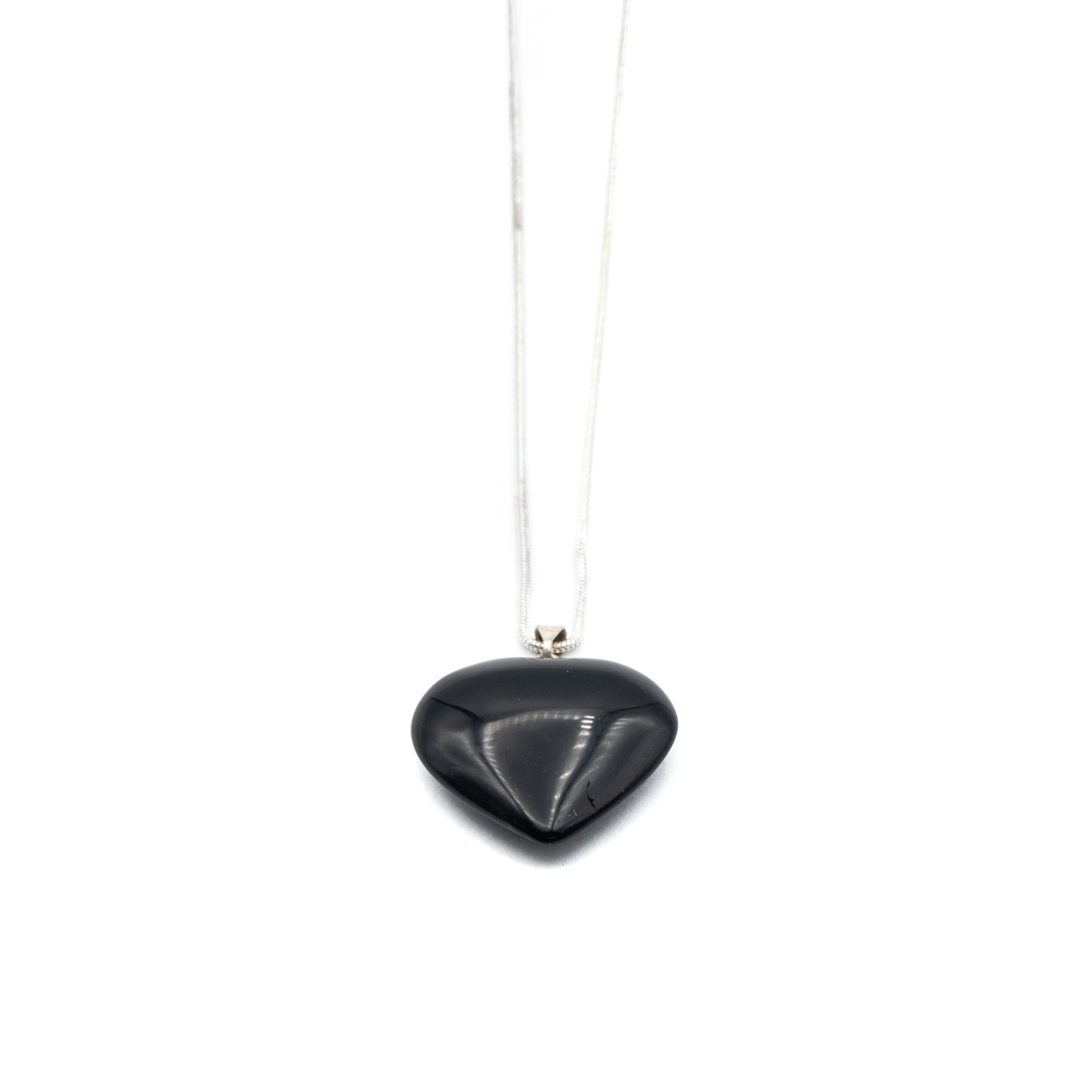 Necklace - Obsidian Heart $25 - Happy Soul Online
